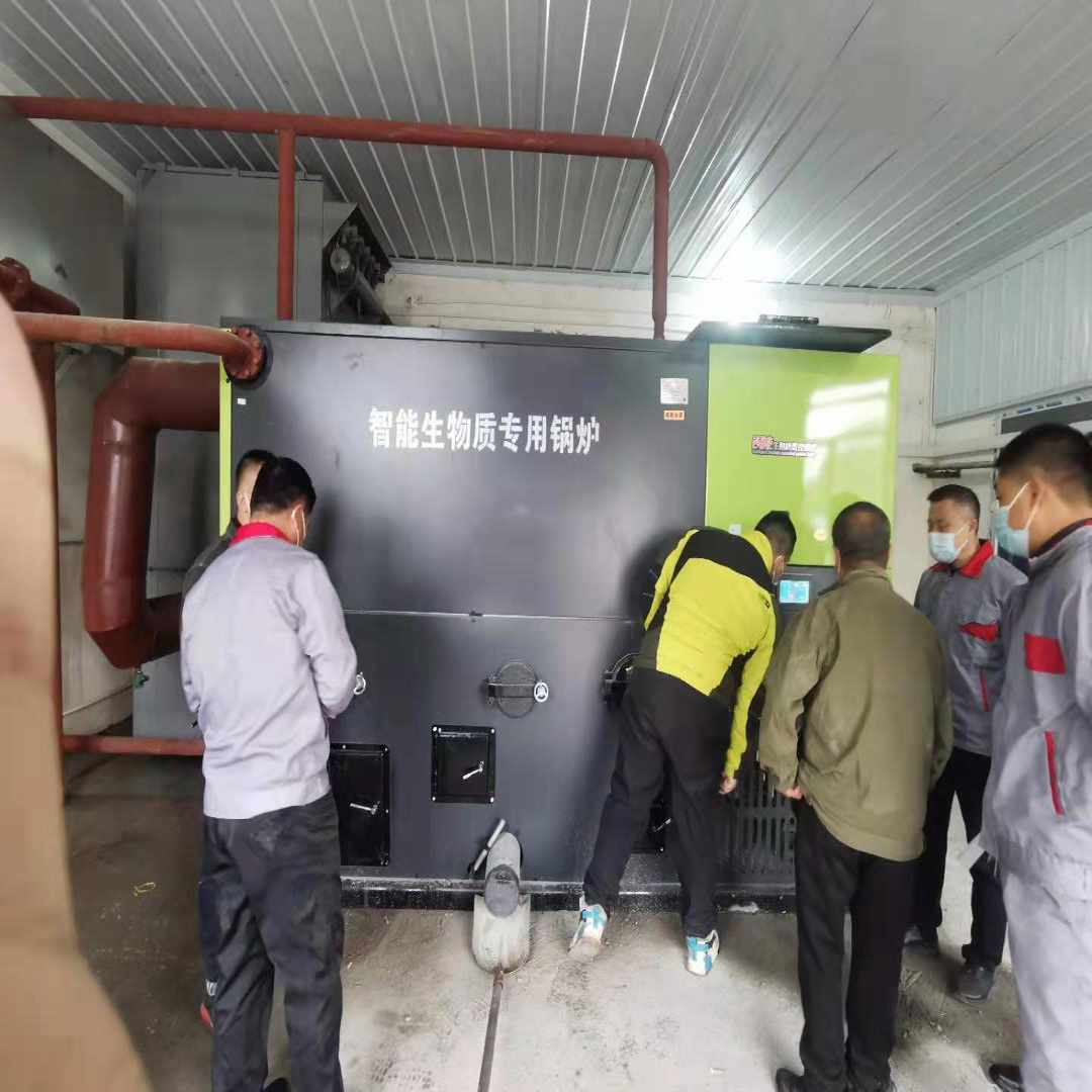 梅河口海龙镇中心卫生院1吨生物质春风锅炉